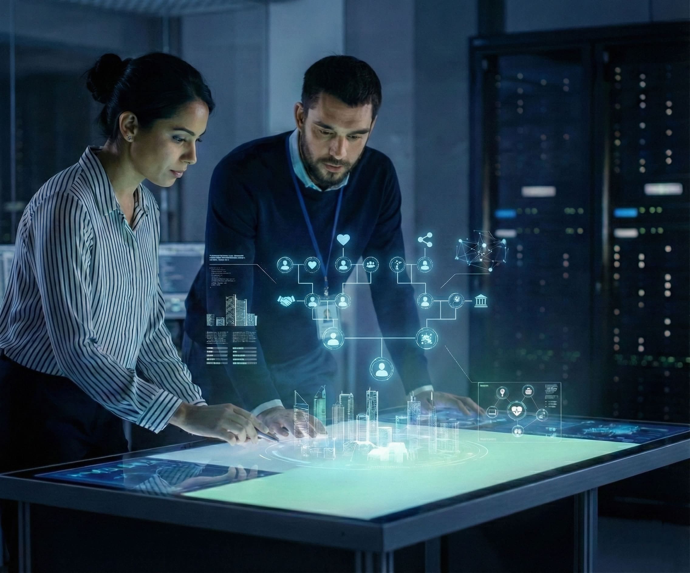 Equipo de Neuralia Technology construyendo soluciones de software en México